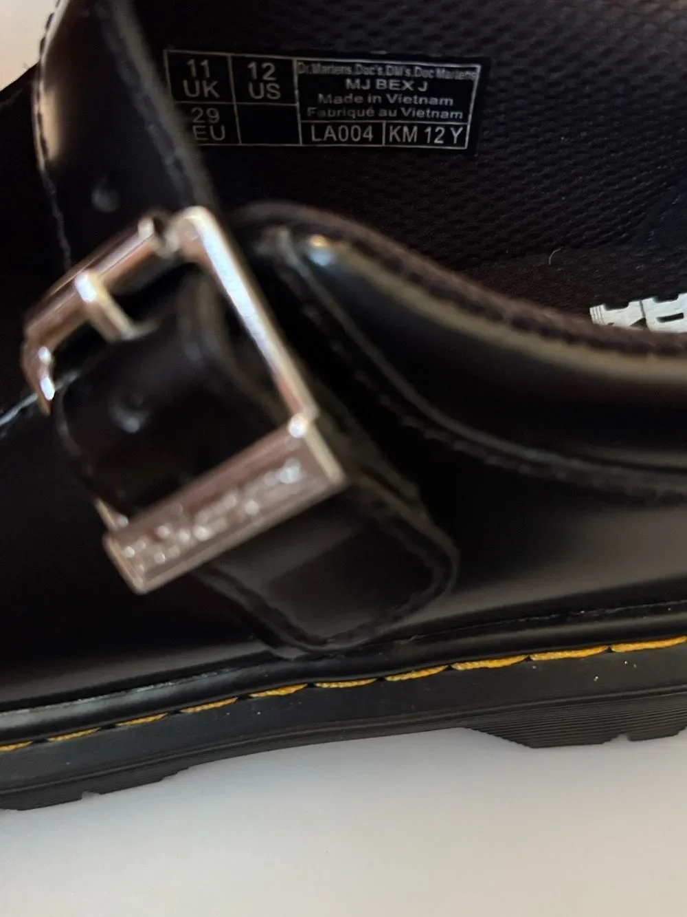 Dr. Martens Marry Jane Bex Shoes in Black Size 12 ~ pristine